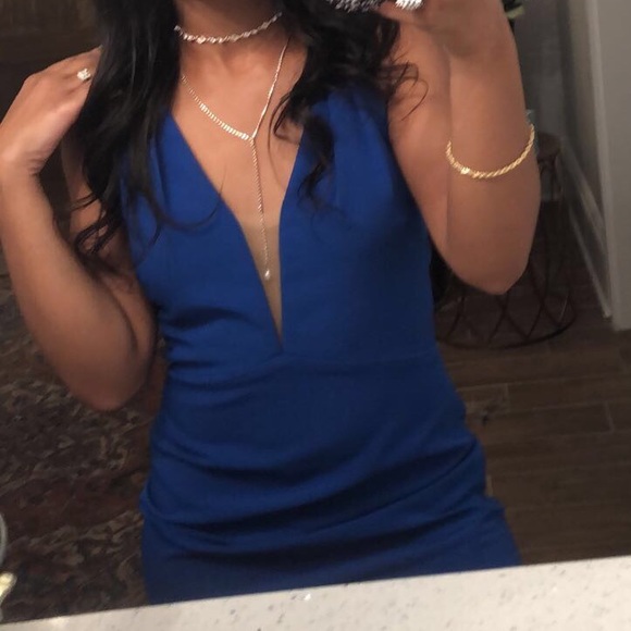 Beautiful blue Prom dress - Picture 4 of 8